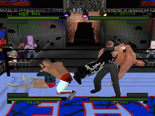 ECW Hardcore Revolution screenshot 4 for Playstation